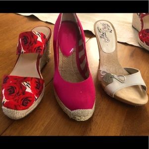 Three heel bundle fits 9 to 9 1/2!